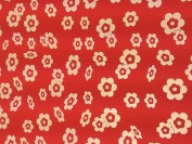 Goma Eva Estampada Flores Rojas 3004